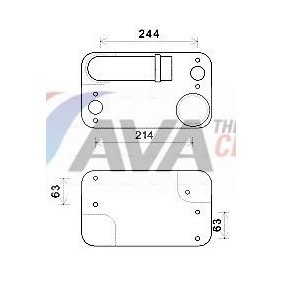 Kjøp Oljekjøler, motorolje av AVA COOLING SYSTEMS PE3297 til den lave prisen 2471,86 NOK