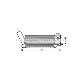 Comprar Intercooler de AVA COOLING SYSTEMS PE4279 a bajo precio de 77,51 €