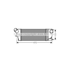Comprar Intercooler de AVA COOLING SYSTEMS PE4336 a bajo precio de 96,40 €