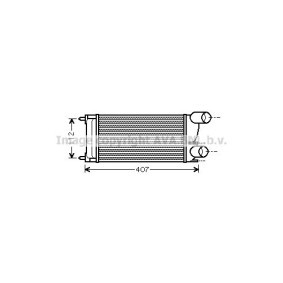 Comprar Intercooler de AVA COOLING SYSTEMS PE4337 a bajo precio de 102,49 €