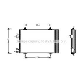 Klimakondensator von AVA COOLING SYSTEMS PE5193