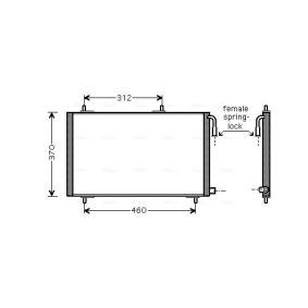Klimakondensator PE5257 von AVA COOLING SYSTEMS günstig für 61,11 € online kaufen