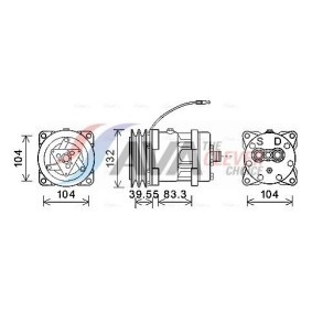 Klimakondensator PE5291 von AVA COOLING SYSTEMS günstig für 68,79 € online kaufen