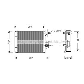 Osta Lämmityslaitteen kenno AVA COOLING SYSTEMS:llä PE6134 edullisesti hintaan 149,29 €