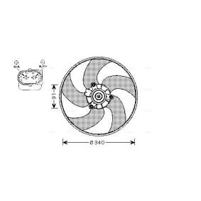 Kühlerlüfter PE7522 von AVA COOLING SYSTEMS günstig für 85,79 € online kaufen