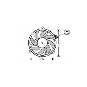 Kühlerlüfter von AVA COOLING SYSTEMS PE7524