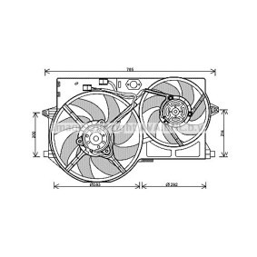 Kühlerlüfter PE7541 von AVA COOLING SYSTEMS günstig für 512,04 € online kaufen