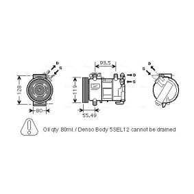 Acquista Compressore aria condizionata da AVA COOLING SYSTEMS PEK315 a buon mercato per soli 511,61 €