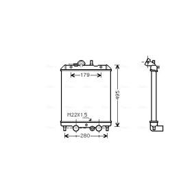 Acquista Radiatore motore da AVA COOLING SYSTEMS PO2002 a buon mercato per soli 265,09 €