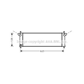 Kühler, Motorkühlung von AVA COOLING SYSTEMS PR2022