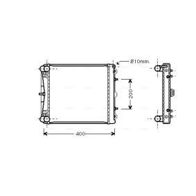 Kühler, Motorkühlung von AVA COOLING SYSTEMS PR2023