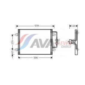 Comprar Intercooler de AVA COOLING SYSTEMS PR4046 a bajo precio de 374,11 €