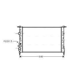 Acquista Radiatore motore da AVA COOLING SYSTEMS RT2198 a buon mercato per soli 105,33 €
