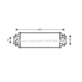 Kjøp Intercooler av AVA COOLING SYSTEMS RT4328 til den lave prisen 1544,11 NOK