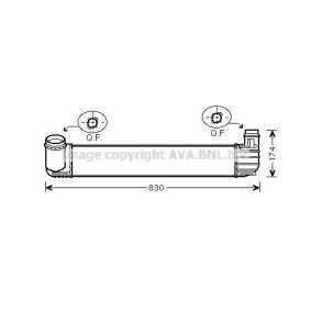 Kjøp Intercooler av AVA COOLING SYSTEMS RT4411 til den lave prisen 1705,77 NOK