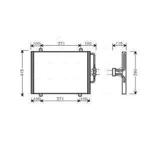 Klimakondensator RT5201 von AVA COOLING SYSTEMS günstig für 115,21 € online kaufen