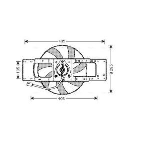 Kühlerlüfter RT7528 von AVA COOLING SYSTEMS günstig für 89,89 € online kaufen