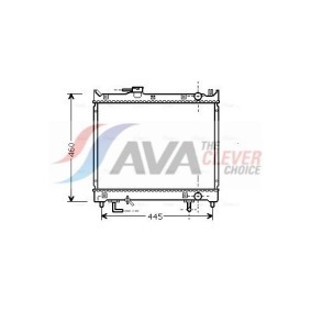 Achetez des Radiateur du moteur AVA COOLING SYSTEMS SA2014 à prix pour 103,32 €