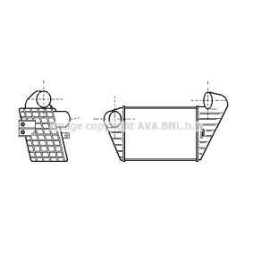 Ladeluftkühler von AVA COOLING SYSTEMS für TOLEDO I (1L) günstig online kaufen