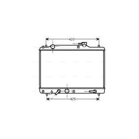 Comprar Radiador, refrigeración del motor de AVA COOLING SYSTEMS SZ2052 a bajo precio de 169,84 €