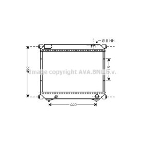 Acquista Radiatore motore da AVA COOLING SYSTEMS SZ2065 a buon mercato per soli 132,66 €