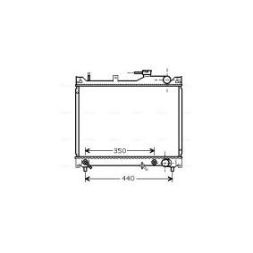 Achetez des Radiateur du moteur AVA COOLING SYSTEMS SZ2101 à prix pour 192,60 €