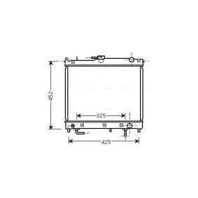 Achetez des Radiateur du moteur AVA COOLING SYSTEMS SZ2109 à prix pour 176,90 €