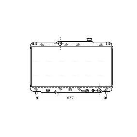 Achetez des Radiateur de chez AVA COOLING SYSTEMS en ligne pour Vista / Camry Berline (_V3_, _V4_) à prix modérés
