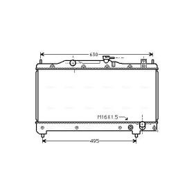 Achetez des Radiateur du moteur AVA COOLING SYSTEMS TO2239 à prix pour 167,70 €