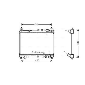 Achetez des Radiateur de chez AVA COOLING SYSTEMS en ligne pour Echo Berline (_P1_) à prix modérés
