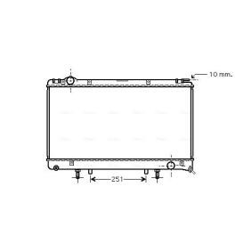 Achetez des Radiateur du moteur AVA COOLING SYSTEMS TO2314 à prix pour 195,59 €
