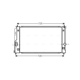 Achetez des Radiateur de chez AVA COOLING SYSTEMS en ligne pour MR 2 III (ZZW3_) à prix modérés