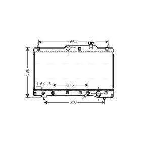 Acquista Radiatore da AVA COOLING SYSTEMS online per PREVIA (MCR3_, ACR3_, CLR3_) a prezzi moderati