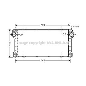 Achetez des Intercooler AVA COOLING SYSTEMS TO4476 à prix pour 208,77 €