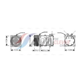 Klimakondensator von AVA COOLING SYSTEMS TO5118