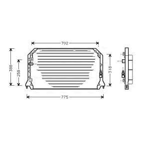 Klimakondensator von AVA COOLING SYSTEMS TO5254