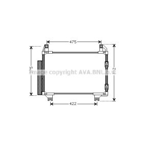 Klimakondensator TO5404 von AVA COOLING SYSTEMS günstig für 86,91 € online kaufen