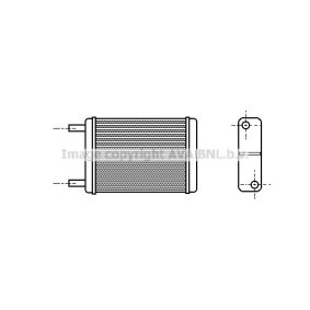 TOYOTA Wärmetauscher, Innenraumheizung von AVA COOLING SYSTEMS