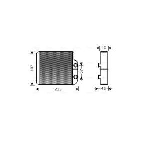 Osta Lämmityslaitteen kenno AVA COOLING SYSTEMS:llä TO6368 edullisesti hintaan 409,35 €