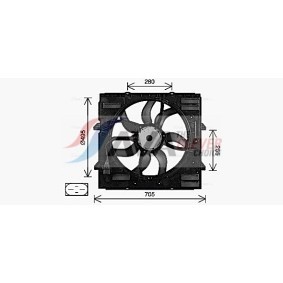 Kühlerlüfter für LEXUS von AVA COOLING SYSTEMS