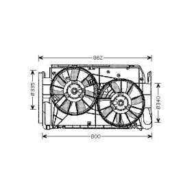 Kühlerlüfter von AVA COOLING SYSTEMS TO7551