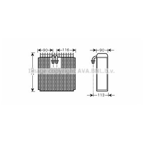 Verdampfer, Klimaanlage von AVA COOLING SYSTEMS TOV385