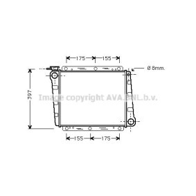 Acquista Radiatore motore da AVA COOLING SYSTEMS VO2006 a buon mercato per soli 176,59 €