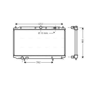 Acquista Radiatore motore da AVA COOLING SYSTEMS VO2124 a buon mercato per soli 183,86 €