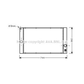 Acquista Radiatore motore da AVA COOLING SYSTEMS VO2141 a buon mercato per soli 142,99 €
