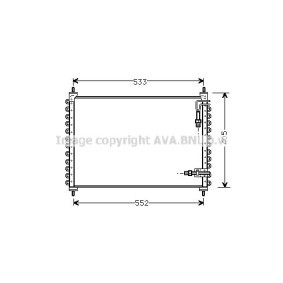 Klimakondensator von AVA COOLING SYSTEMS VO5075