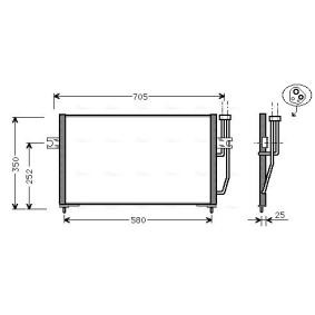Klimakondensator von AVA COOLING SYSTEMS VO5128