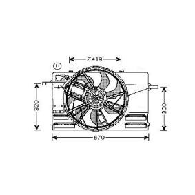 Kühlerlüfter VO7508 von AVA COOLING SYSTEMS günstig für 325,89 € online kaufen