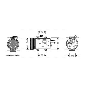 Acquista Compressore aria condizionata da AVA COOLING SYSTEMS VOK029 a buon mercato per soli 433,07 €