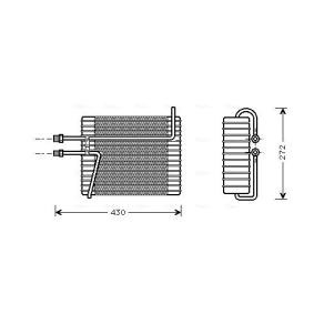 Verdampfer, Klimaanlage von AVA COOLING SYSTEMS VOV026